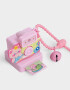 Llavero Lúdico Llavero En Forma De Polaroid Con Sonido - Rosa Claro