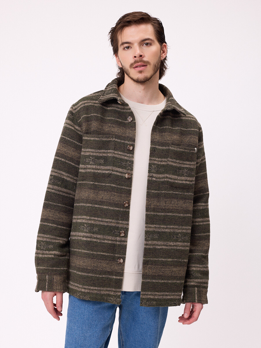 CAMISA TATON RUSTY - Verde Oscuro 