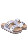 Sandalia Alba Plateado