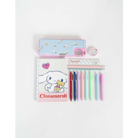 Set De Librería ''cinnamoroll'' Combinacion Multicolor