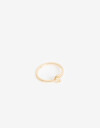Anillos Chicos Metal Anillo Cosmic - Dorado