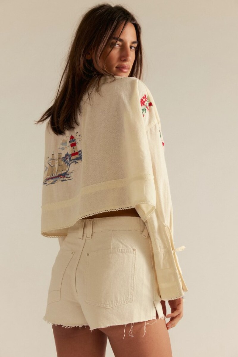 BETTIE SAILOR SHORT Marfil