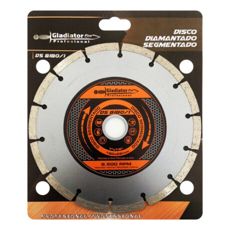 Disco Gladiator Pro Diam/Segm 180mmx22mm Ds8180/1 Disco Gladiator Pro Diam/Segm 180mmx22mm Ds8180/1