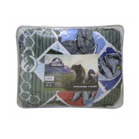 Acolchado Infantil Jurassic World 1 Plaza 100% Microfibra Jurassic World