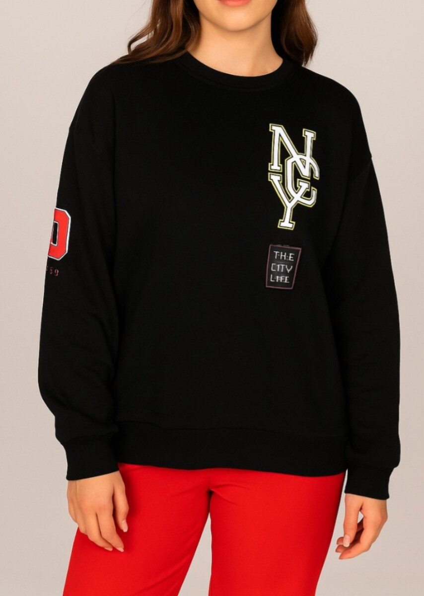 Sweater Nyc - Negro 