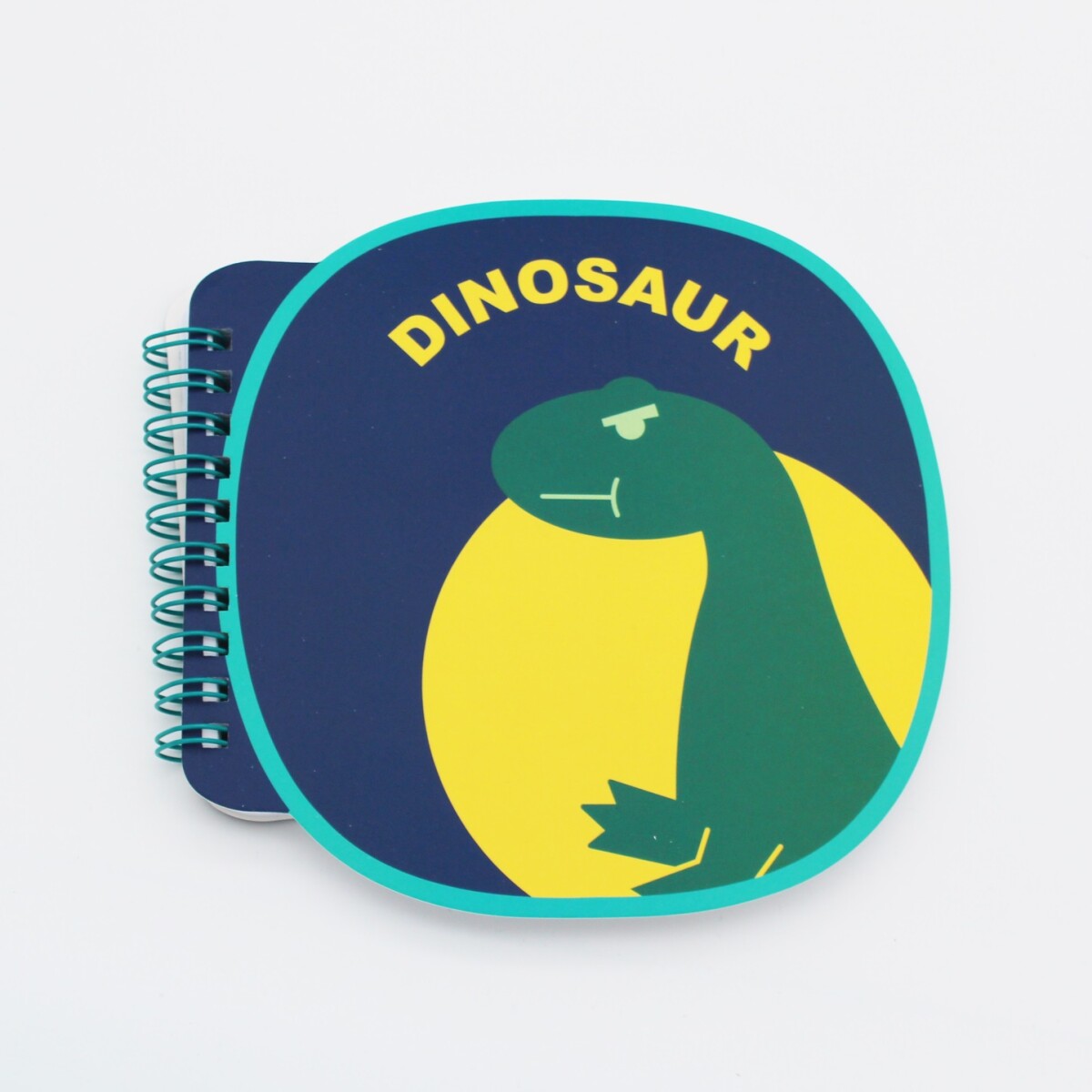 Cuaderno espiral dinosaurio - azul 