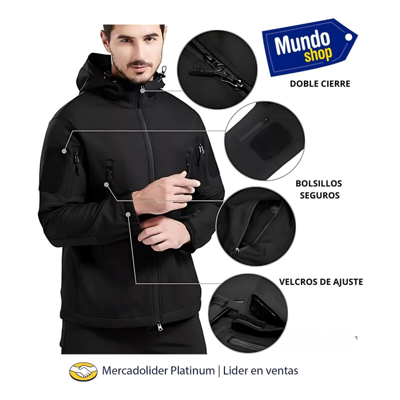 Campera Tácticas Camufladas Impermeables Resistente Neopreno Campera Tácticas Camufladas Impermeables Resistente Neopreno