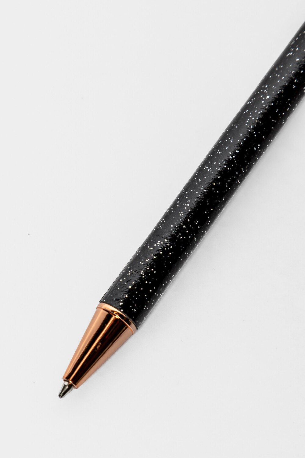 Lapicera Glitter Negro