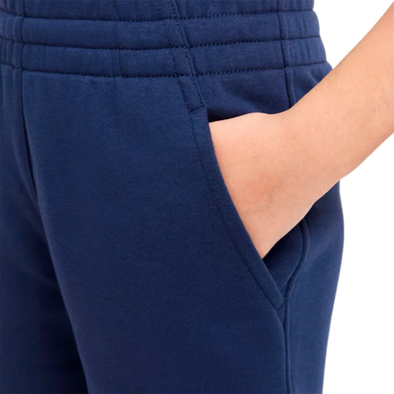 Short NIKE CLUB FT HBR MC de Niños - HJ3135-410 Marino