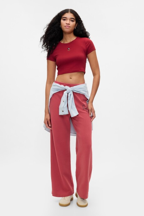 Remera Top Minnie Mujer Sled