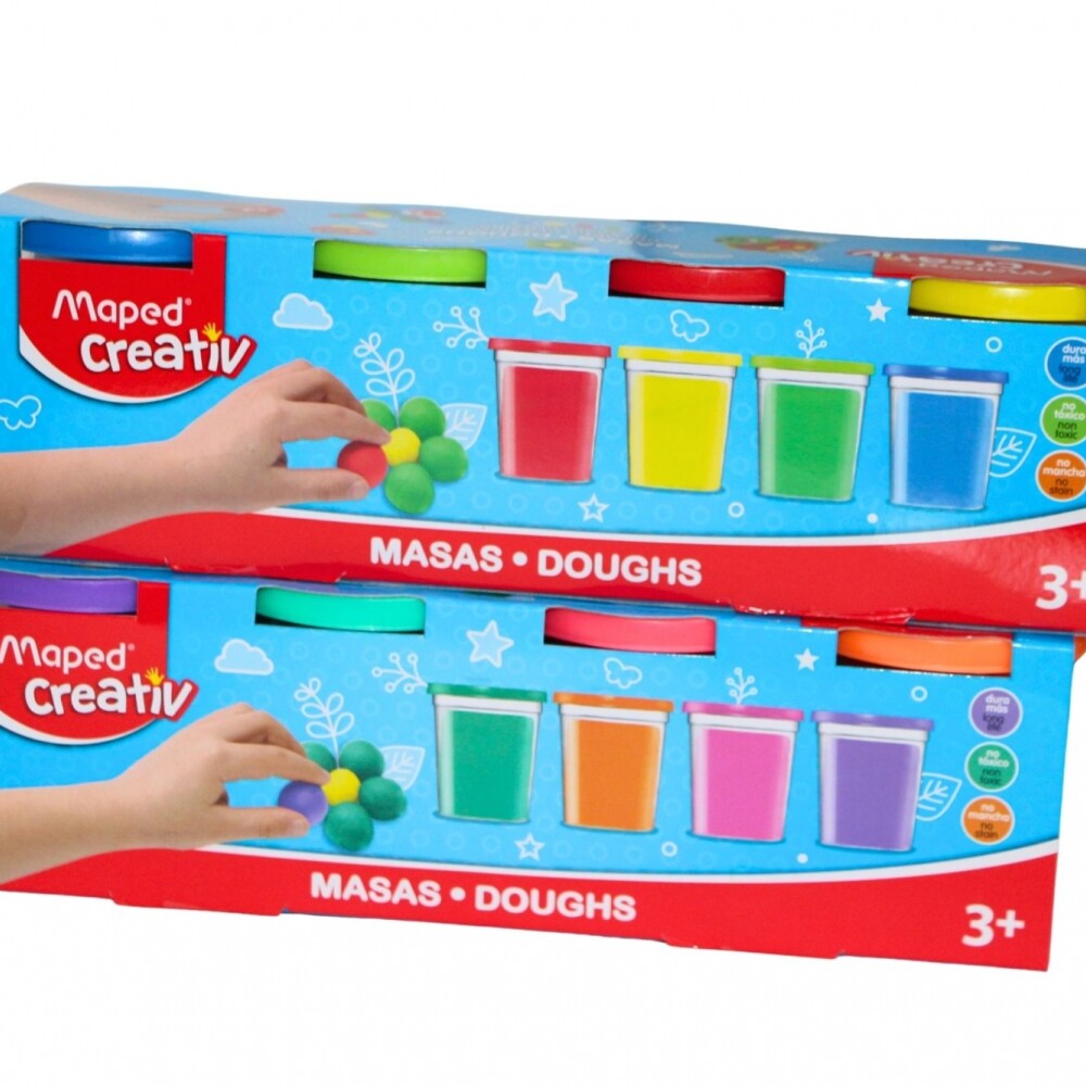 MASA DE MODELAR MAPED X 4 UNIDADES MASA DE MODELAR MAPED X 4 UNIDADES