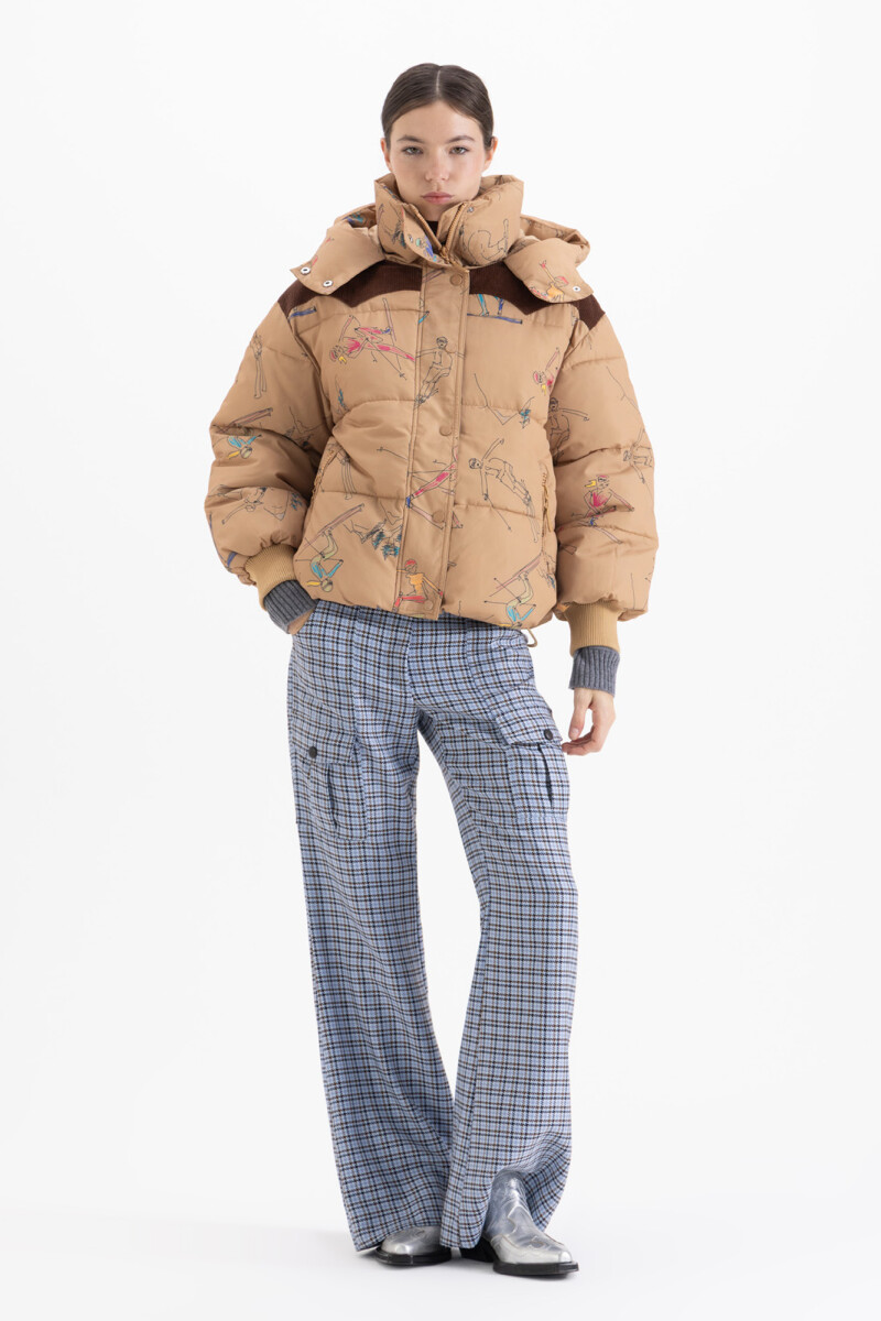 CAMPERA APRES Camel