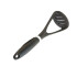 OUTLET Pisapapas negro de plástico 24x8.3cm Outlet Pisapapas Negro De Plástico 24x8.3cm
