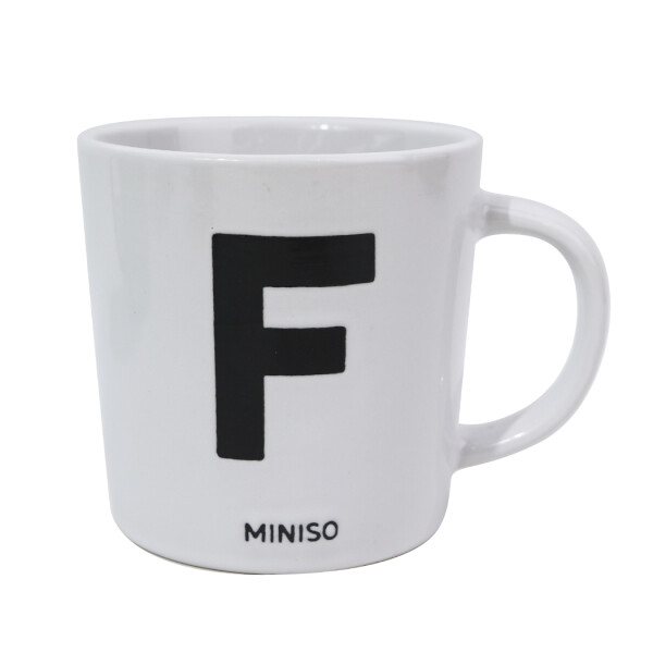 Taza abecedario F