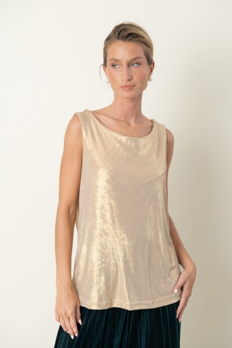 BLUSA JADEITA Dorado