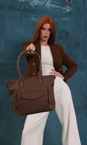 CARTERA MALVON CHOCOLATE