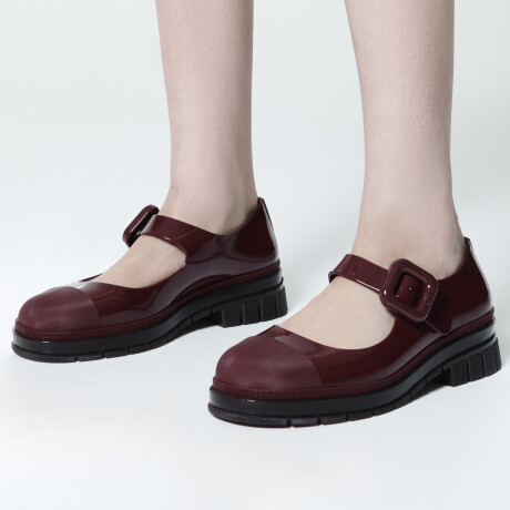 Mocasín Melissa de Dama - JUNE AD - 36107BI515 BORGONA