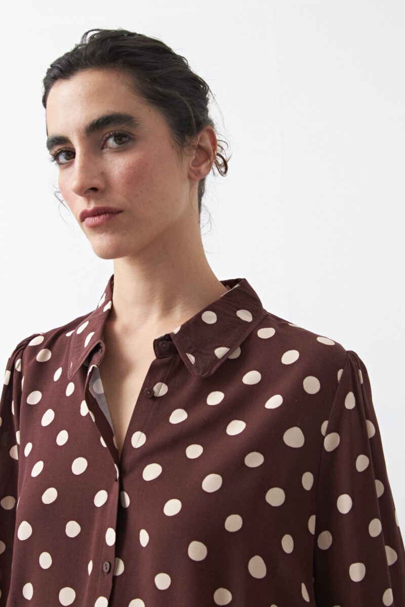 CAMISA RIZE Chocolate