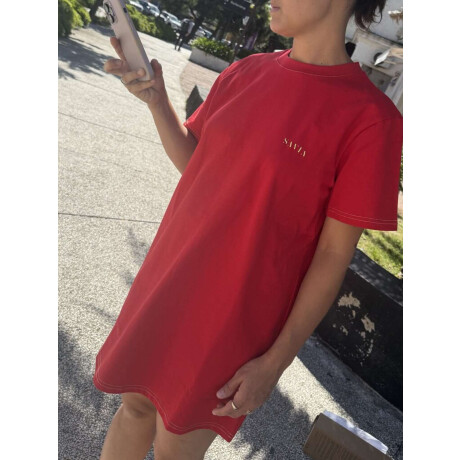 Vestido Savia Rojo