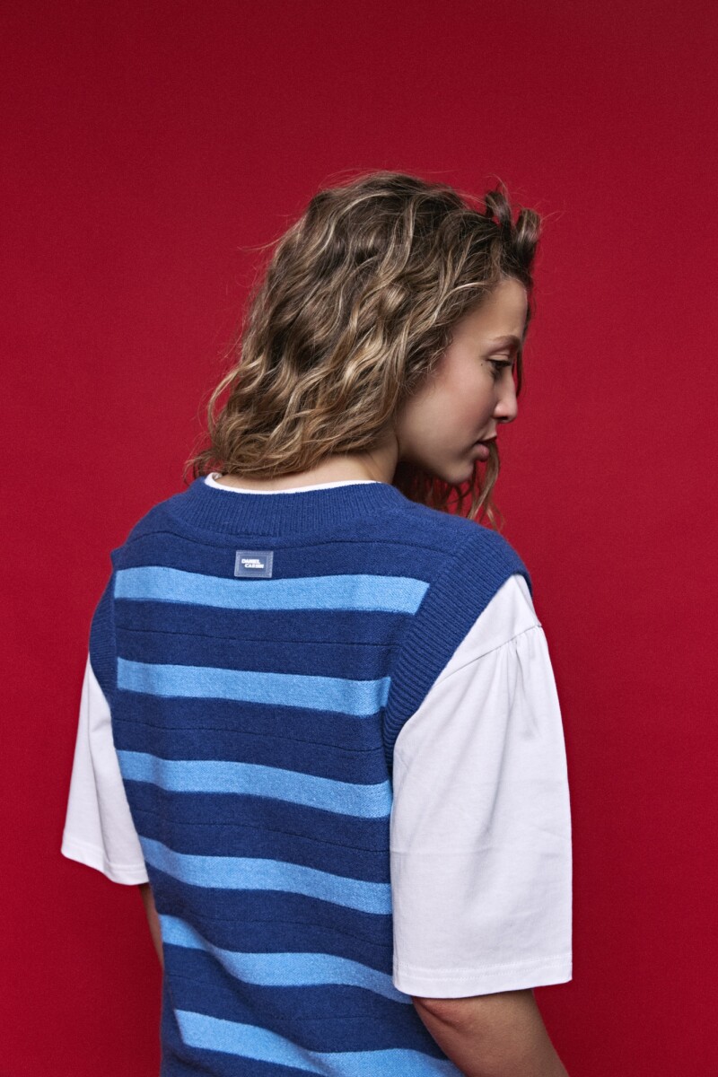 CHALECO MODY Azul