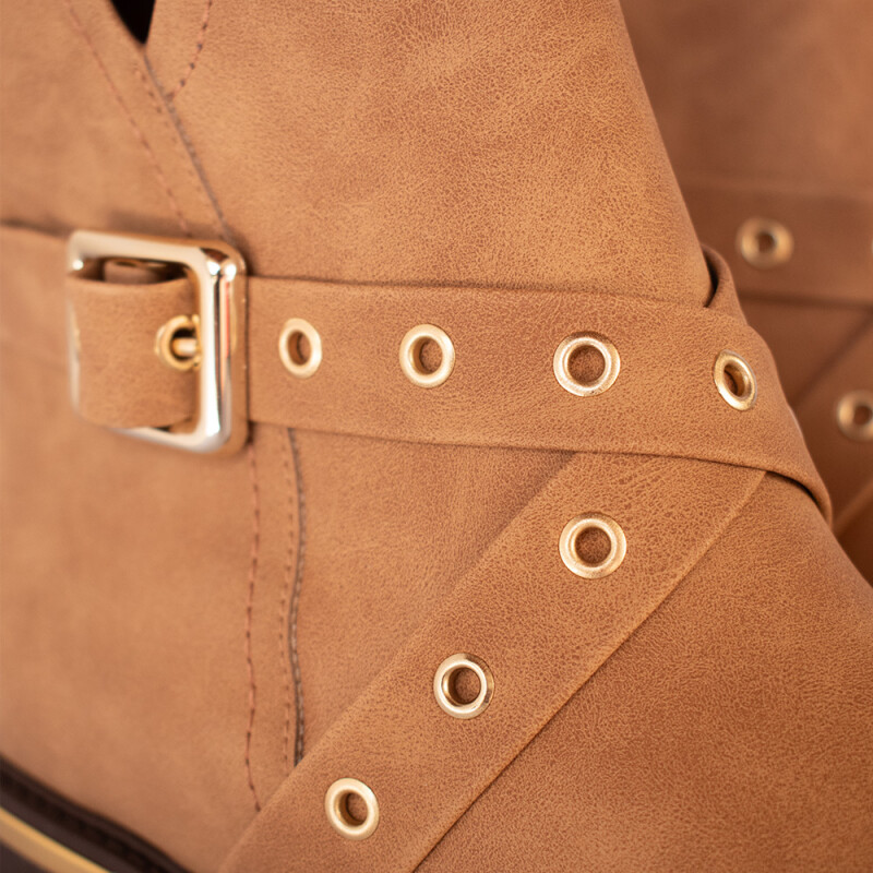 Bota Dama Piccadilly MASCAVO
