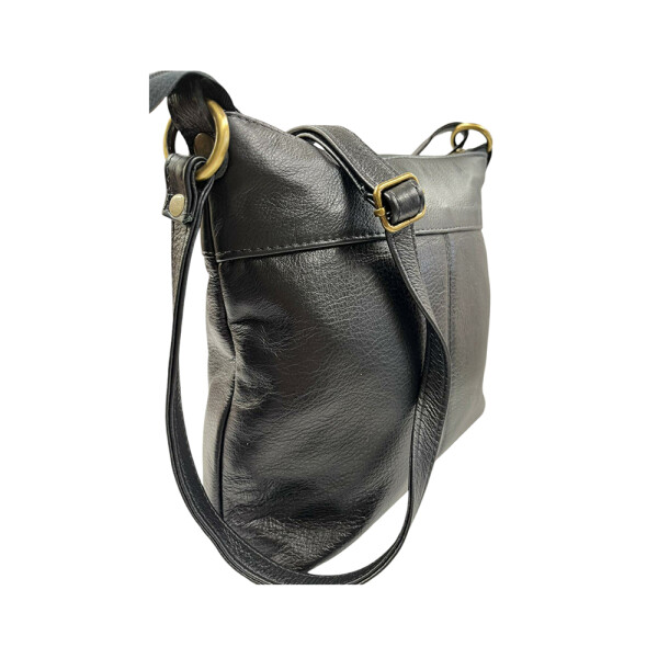 Morral Cata cuero Negro
