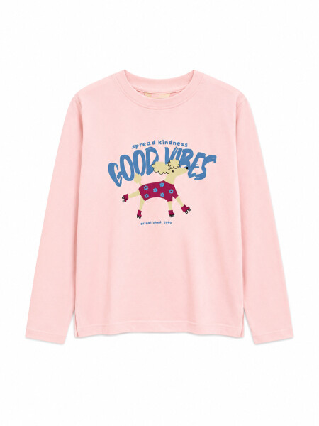 REMERA SPORTY ROSADO