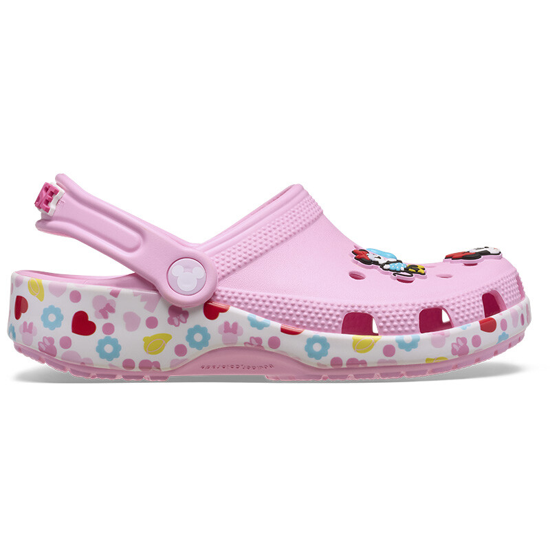 Classic Clog Minnie Mouse and Friends Rosado