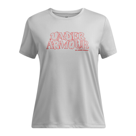 UA Tech Wordmark SS-GRY GRY-011
