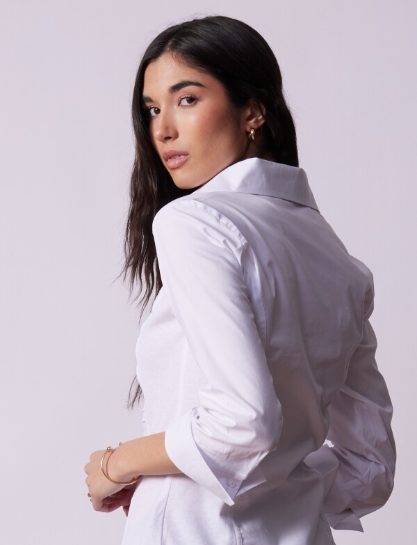 Camisa Tablitas BLANCO
