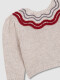 Chaqueta De Punto Piedra Melange