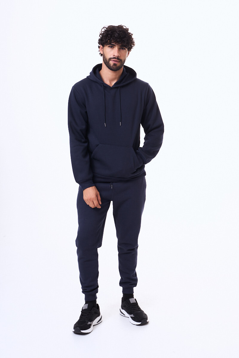 Buzo felpa Junin Azul