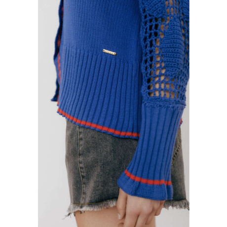 CARDIGAN CUTE COTTON Azul