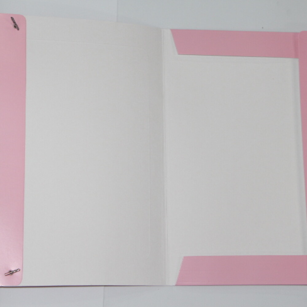 CARPETA DALI CON ELASTICO TAMAÑO OFICIO COLORES PASTELES COLOR ROSADO