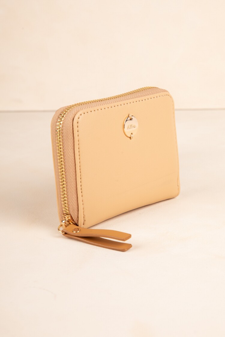 BILLETERA PLUN Beige