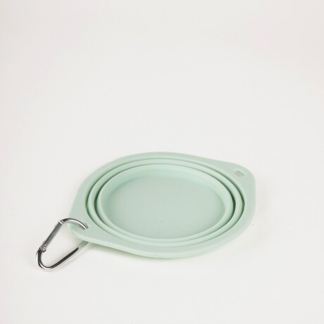 PLATO CHICO PLEGABLE DE SILICONA PARA PERRO VARIOS