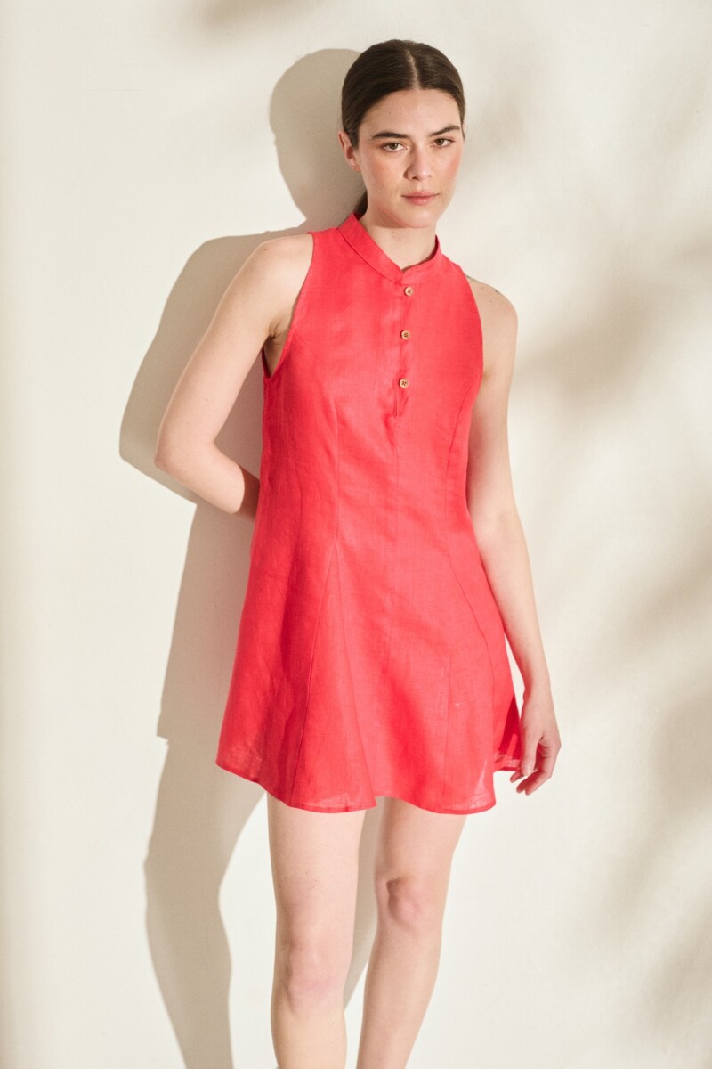 VESTIDO PINO Rojo