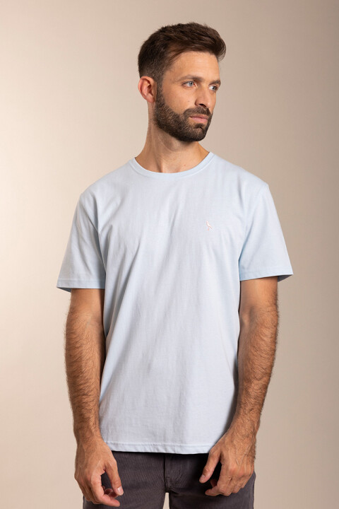 T-SHIRT GOLFO POLANCO Celeste