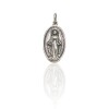 Dije Colgante Virgen Milagrosa-Plata 925 quemada-Sin piedra-CP3039 - Adulto - Conpiedra