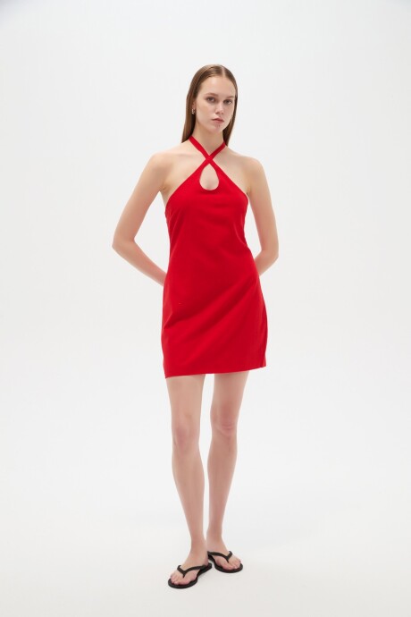 Vestido Fusae Rojo