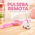 Auto a Control Remoto con Pulsera y Cápsula de Guardado Rosa 1
