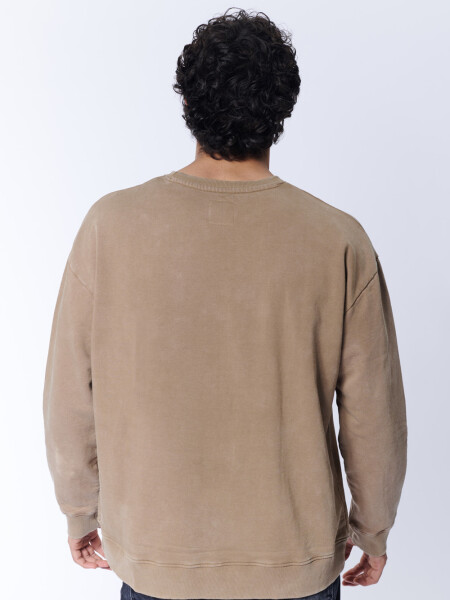 Buzo deportivo Garment Dye Visón