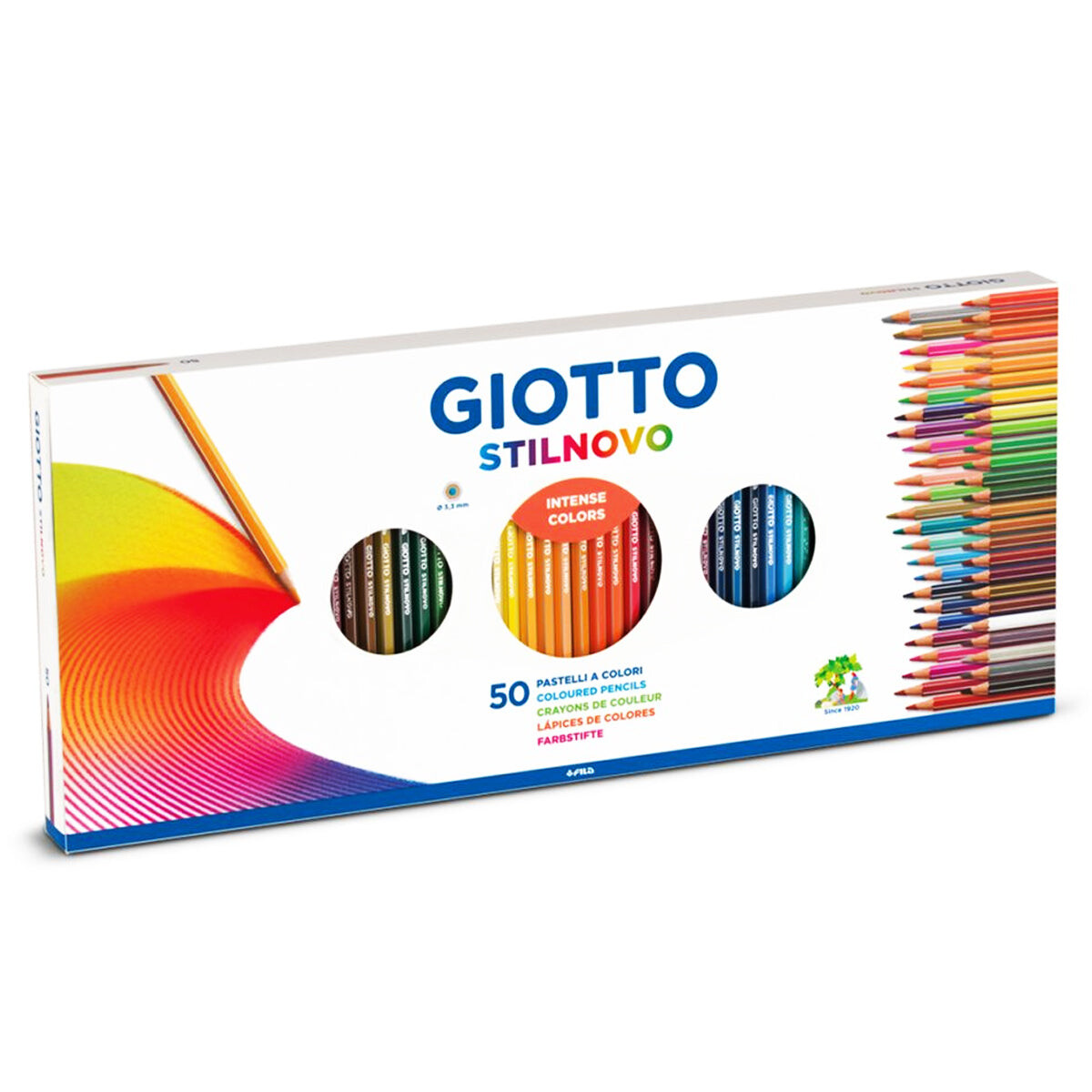 Lápices De Colores Giotto Stilnovo 50 Unidades 