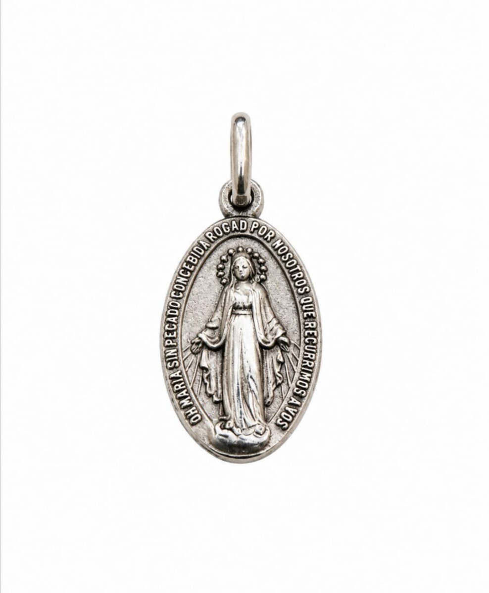 Medalla Virgen Milagrosa plata 