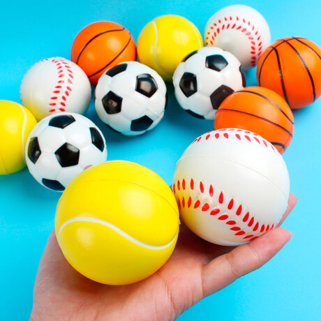 Set Cotillón N30 Pack Sorpresitas X 36 Pelotas Espuma Cot002023
