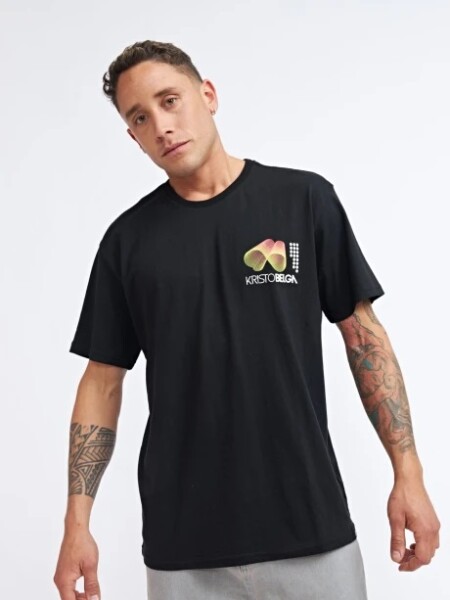 T-SHIRT KRISTOBELGA 5311 NEGRO