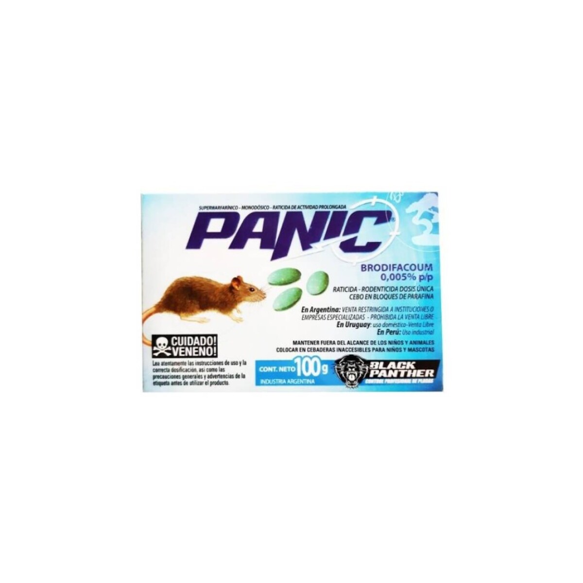 RATICIDA PANIC 100G 