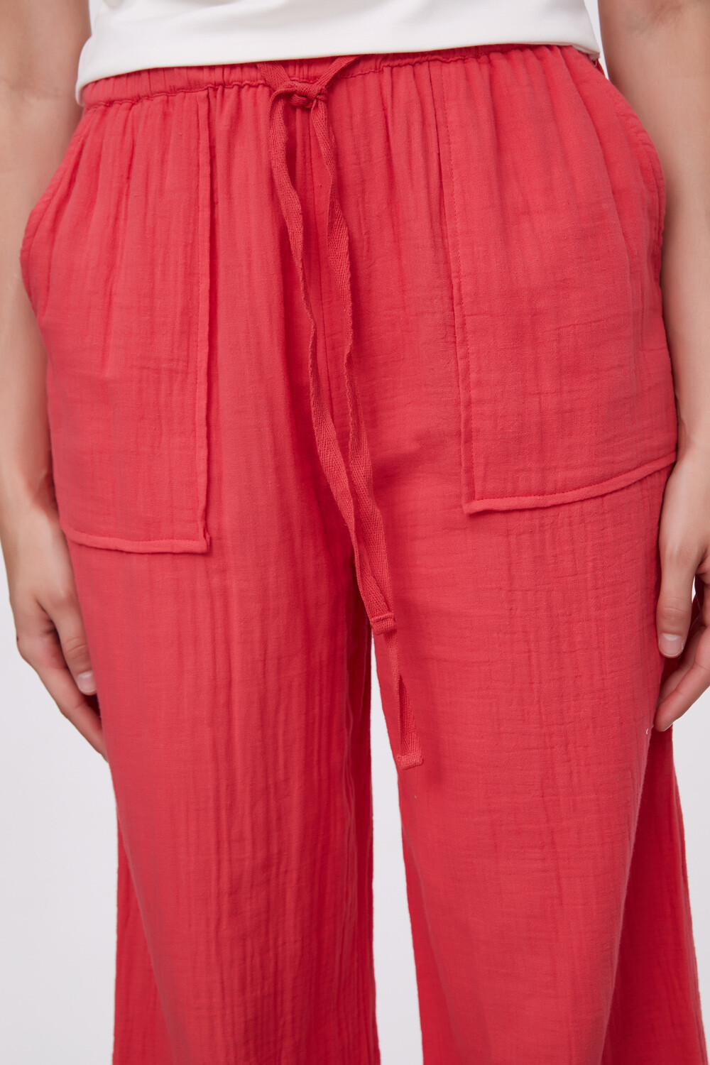 Pantalon Ravenea Rojo Coral