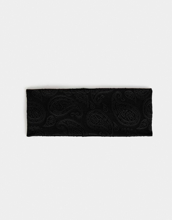 Vinchas Textiles Con textura Vincha Textil - Negro