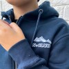 Campera con estampa N+ Azul